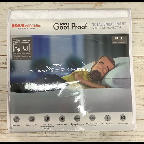 Bob’s Furniture Bedding New Bobs Goof Proof Total Encasement Full